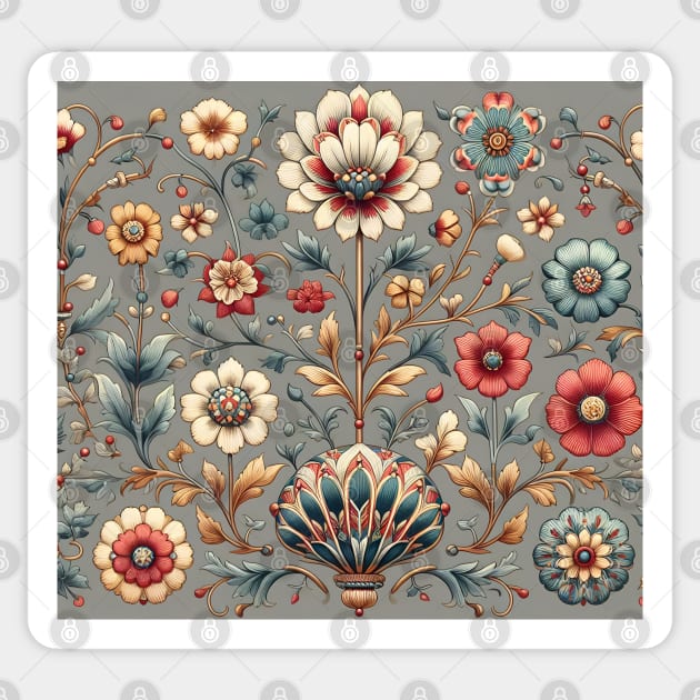 Ottoman Pattern Sticker by Siha Arts